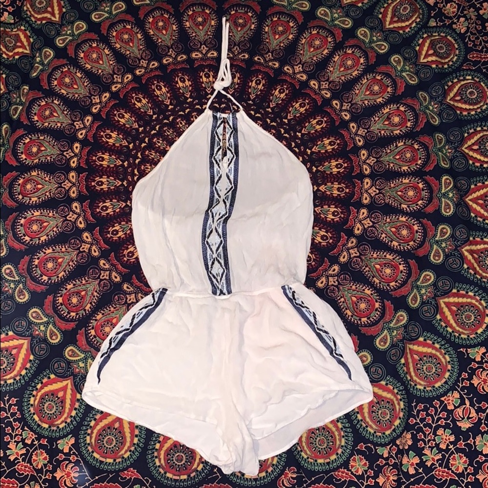 cute white romper